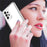 Phone Cover for Samsung Galaxy A33 5G Clear Case with Electroplating Buttons (Big Rear Lens Hole) - 7