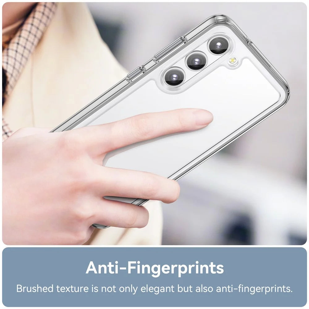 For Samsung Galaxy S23+ Case TPU+Acrylic Protective Phone Cover (Big Rear Lens Hole) - 5