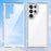 For Samsung Galaxy S22 Ultra 5G Clear Phone Case with Electroplating Buttons (Big Rear Lens Hole) - 2