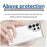 For Samsung Galaxy S22 Ultra 5G Clear Phone Case with Electroplating Buttons (Big Rear Lens Hole) - 4