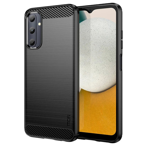 MOFI JK TPU Series-1 For Samsung Galaxy A05s 4G Cover Soft TPU Brushed Cell Phone Case - Black - 1