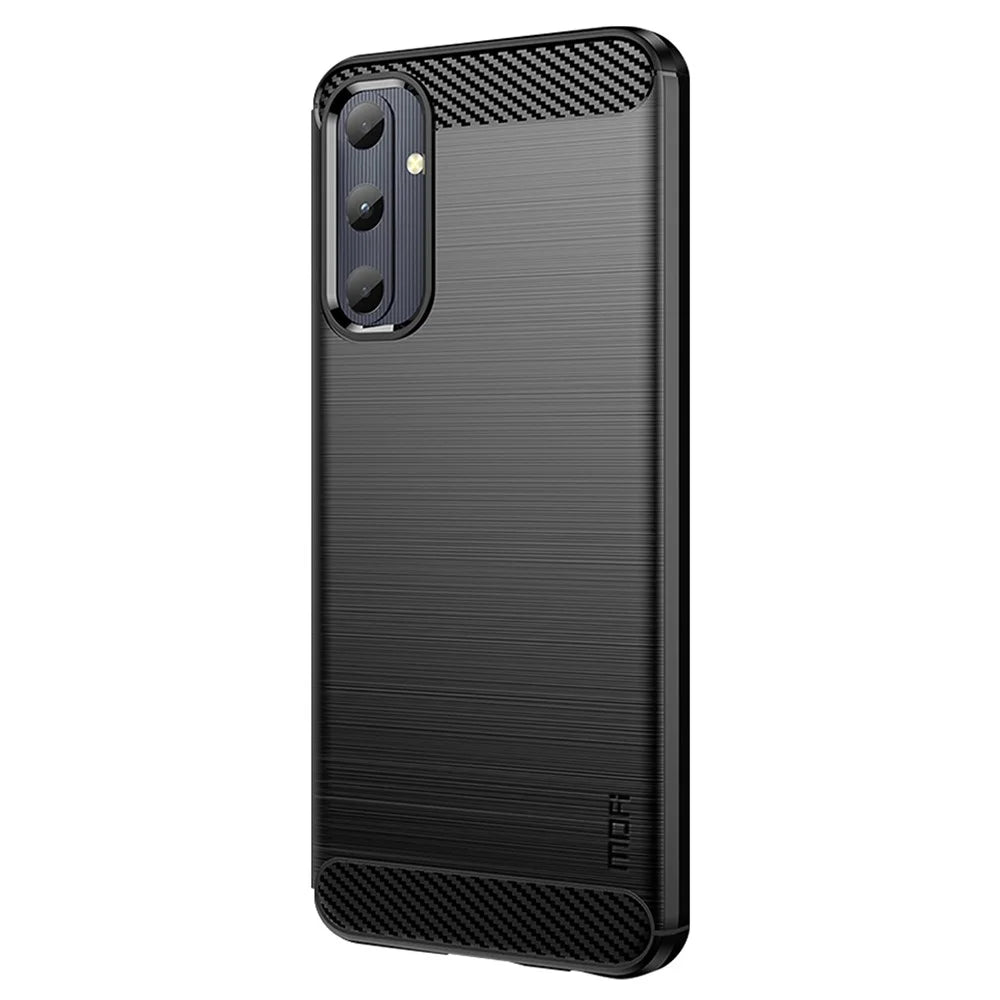 MOFI JK TPU Series-1 For Samsung Galaxy A05s 4G Cover Soft TPU Brushed Cell Phone Case - Black - 2