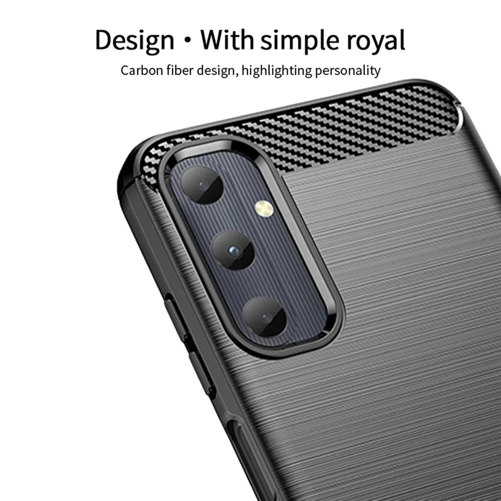 MOFI JK TPU Series-1 For Samsung Galaxy A05s 4G Cover Soft TPU Brushed Cell Phone Case - Black - 4