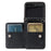 For Samsung Galaxy Z Flip5 5G Case Zipper Pocket Leather Cover with Hand Strap and Shoulder Strap - Black - 5