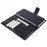 MERCURY GOOSPERY Blue Moon for iPhone 15 Pro Case Wallet PU Leather Cover - Black - 4