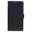 MERCURY GOOSPERY Blue Moon for iPhone 15 Pro Case Wallet PU Leather Cover - Black - 5