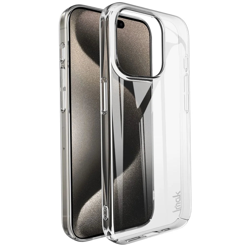 IMAK Crystal Case II Pro for iPhone 15 Pro Max Case Hard PC Cover Drop Proof Phone Shell - 1