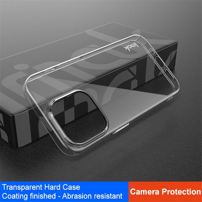 IMAK Crystal Case II Pro for iPhone 15 Pro Max Case Hard PC Cover Drop Proof Phone Shell - 2
