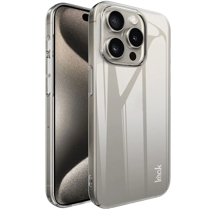 IMAK Crystal Case II Pro for iPhone 15 Pro Max Case Hard PC Cover Drop Proof Phone Shell - 3