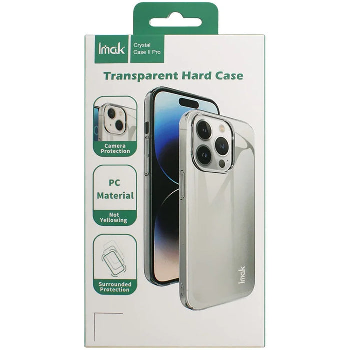 IMAK Crystal Case II Pro for iPhone 15 Pro Max Case Hard PC Cover Drop Proof Phone Shell - 7