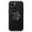 SULADA For iPhone 15 Pro Max Magnetic Phone Case Microfiber Leather+TPU Anti-Shock Cover - Black - 1