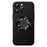 SULADA For iPhone 15 Pro Magnetic Cover Microfiber Leather+TPU Protection Phone Case - Black - 1
