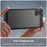 For Samsung Galaxy A05 4G Case Anti-Scratch Cover TPU Carbon Fiber Texture Phone Shell - Black - 4