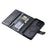 VILI GVB Series for iPhone 14 Pro Leather Case RFID Blocking Magnetic Phone Cover - Black - 5