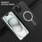 For iPhone 15 Plus Case Ring Kickstand Phone Cover Compatible with MagSafe - Black - 3