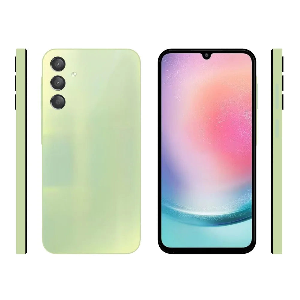 For Samsung Galaxy A15 4G Clear Case Soft TPU Phone Cover (Big Rear Lens Hole) - 4