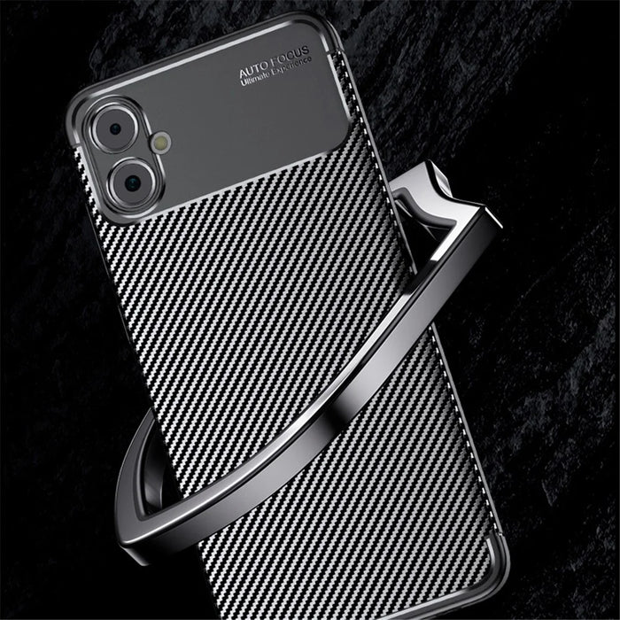 For Samsung Galaxy A05 4G Case Soft TPU Fiber Texture Phone Cover - 5
