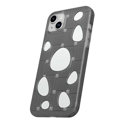 XUNDD For iPhone 15 Case Anti-drop TPU Phone Cover with Heat Dissipation Holes - Transparent Black - 1
