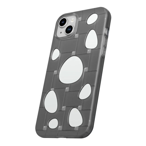 XUNDD For iPhone 15 Case Anti-drop TPU Phone Cover with Heat Dissipation Holes - Transparent Black - 1