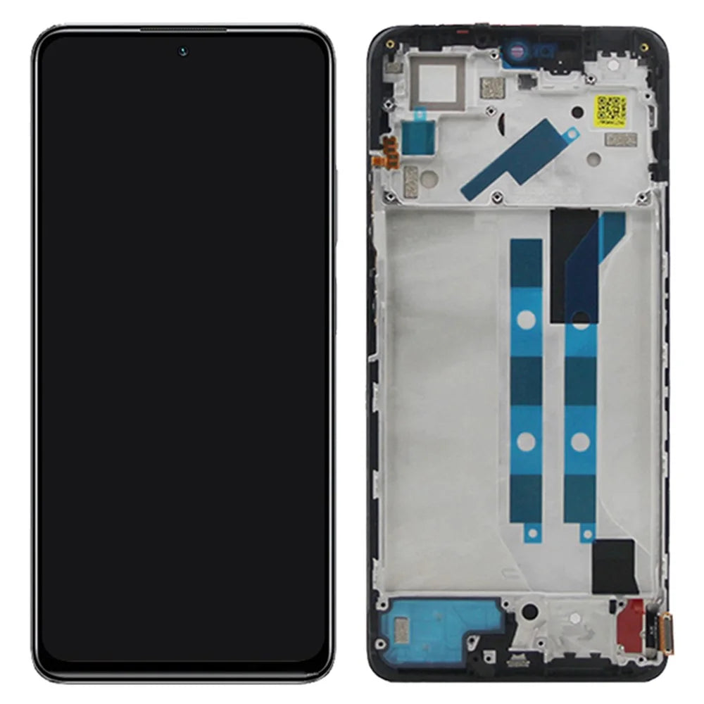 For Xiaomi Redmi Note 12 Pro 4G Grade C OLED Screen and Digitizer Assembly + Frame Phone Part (without Logo) - 1