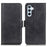 For Samsung Galaxy A15 4G Case Full Protection Leather Wallet Stand Phone Cover - Black - 1