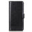 For Samsung Galaxy A15 4G Case Leather Phone Cover Crazy Horse Texture Wallet Shell - Black - 5