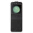 PU+PC Phone Cover for Samsung Galaxy Z Flip5 5G Case Solid Color Shockproof Case - Black - 1