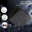 PU+PC Phone Cover for Samsung Galaxy Z Flip5 5G Case Solid Color Shockproof Case - Black - 5