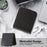 PU+PC Phone Cover for Samsung Galaxy Z Flip5 5G Case Solid Color Shockproof Case - Black - 6