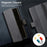 For Samsung Galaxy Z Fold5 5G Case Solid Color Protective Cover PU Leather Wallet Phone Case - Black - 4