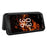 For Orbic Fun+ 4G Case Stand Card Slot Leather Phone Shell with Carbon Fiber Texture - Black - 4