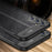 For Samsung Galaxy A05s 4G Case Litchi Texture Flexible TPU Anti-scratch Phone Cover - Black - 4