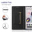 VILI DMX Series For Google Pixel 8 Pro Case Card Holder Leather Phone Stand Cover - Black - 2