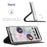 VILI DMX Series For Google Pixel 8 Pro Case Card Holder Leather Phone Stand Cover - Black - 3
