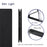 VILI DMX Series For Google Pixel 8 Pro Case Card Holder Leather Phone Stand Cover - Black - 5