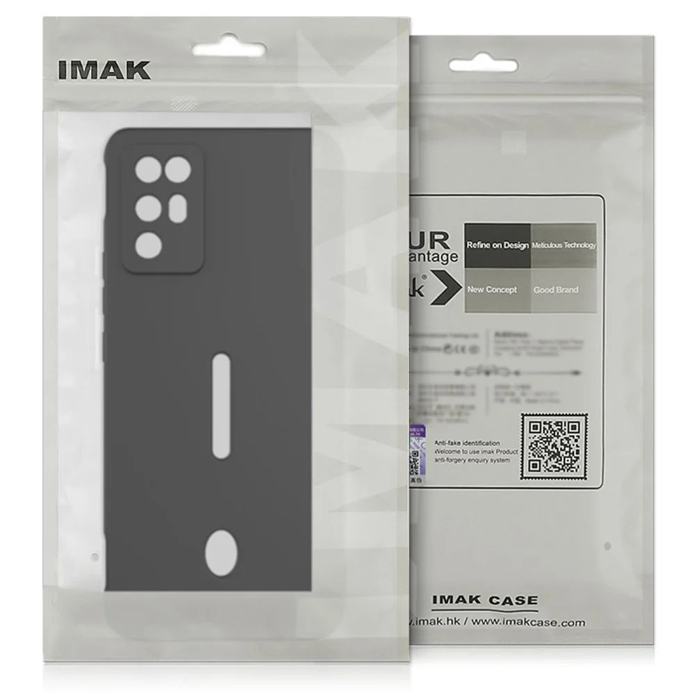 IMAK UC-4 Series for iPhone 15 Pro Case Straight Edge Flexible TPU Phone Cover - Purple - 6
