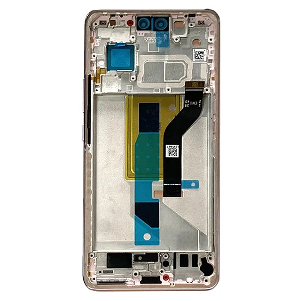 For Xiaomi Civi 2 5G / 13 Lite OEM Grade S AMOLED Screen and Digitizer Assembly + Frame Spare Part (Without Logo) - Pink - 2