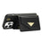 For iPhone 14 Pro Max Case Drop Proof PU Leather+TPU Shell with Card Bag + Shoulder Strap - Black - 5