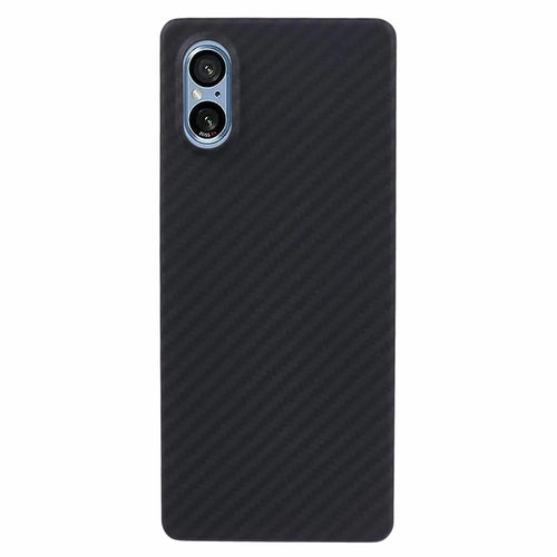 For Sony Xperia 5 V Case Aramid Fiber Anti-drop Phone Cover - 1500D-Matte Black - 1