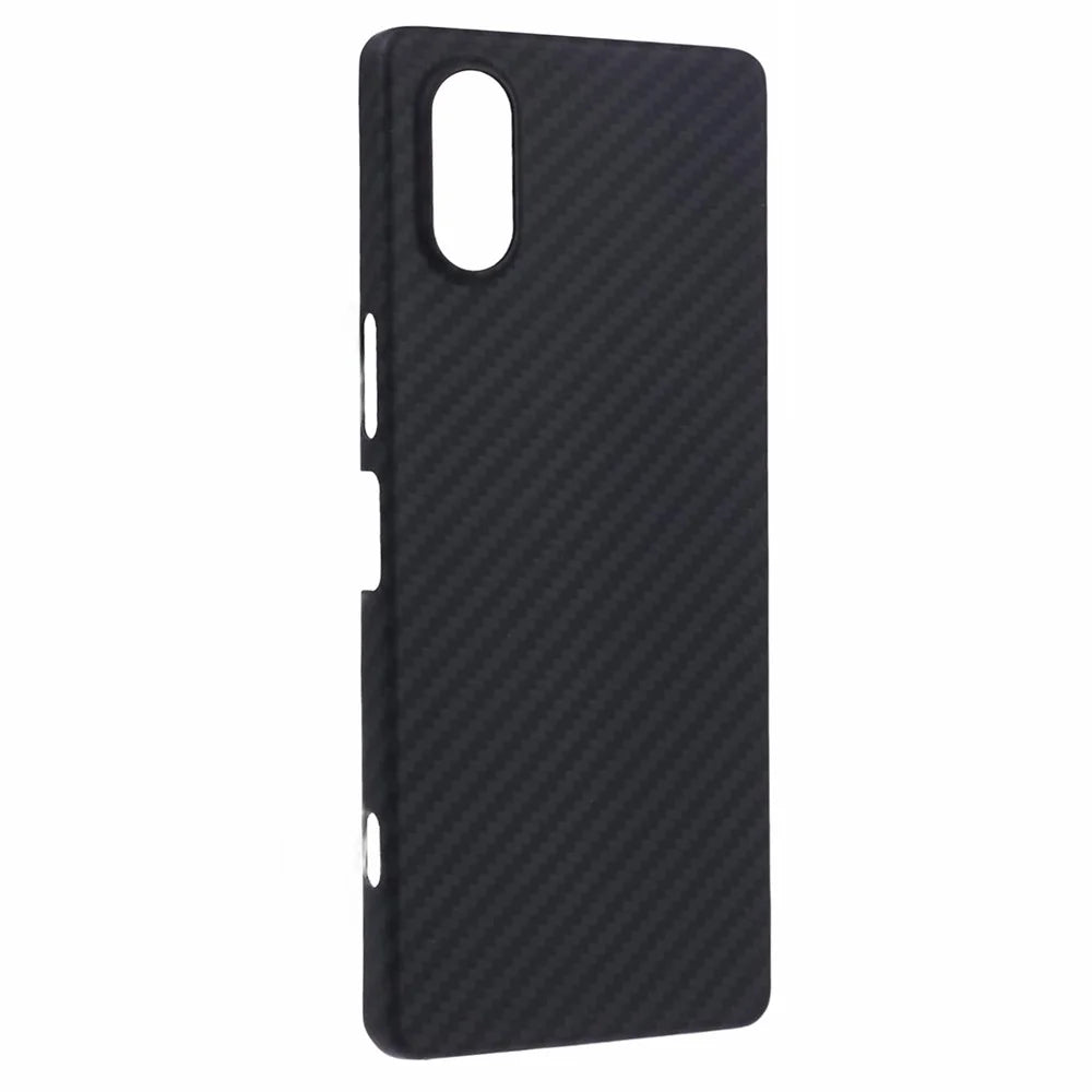 For Sony Xperia 5 V Case Aramid Fiber Anti-drop Phone Cover - 1500D-Matte Black - 3