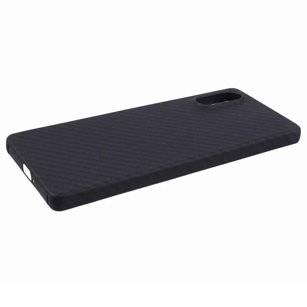 For Sony Xperia 5 V Case Aramid Fiber Anti-drop Phone Cover - 1500D-Matte Black - 4