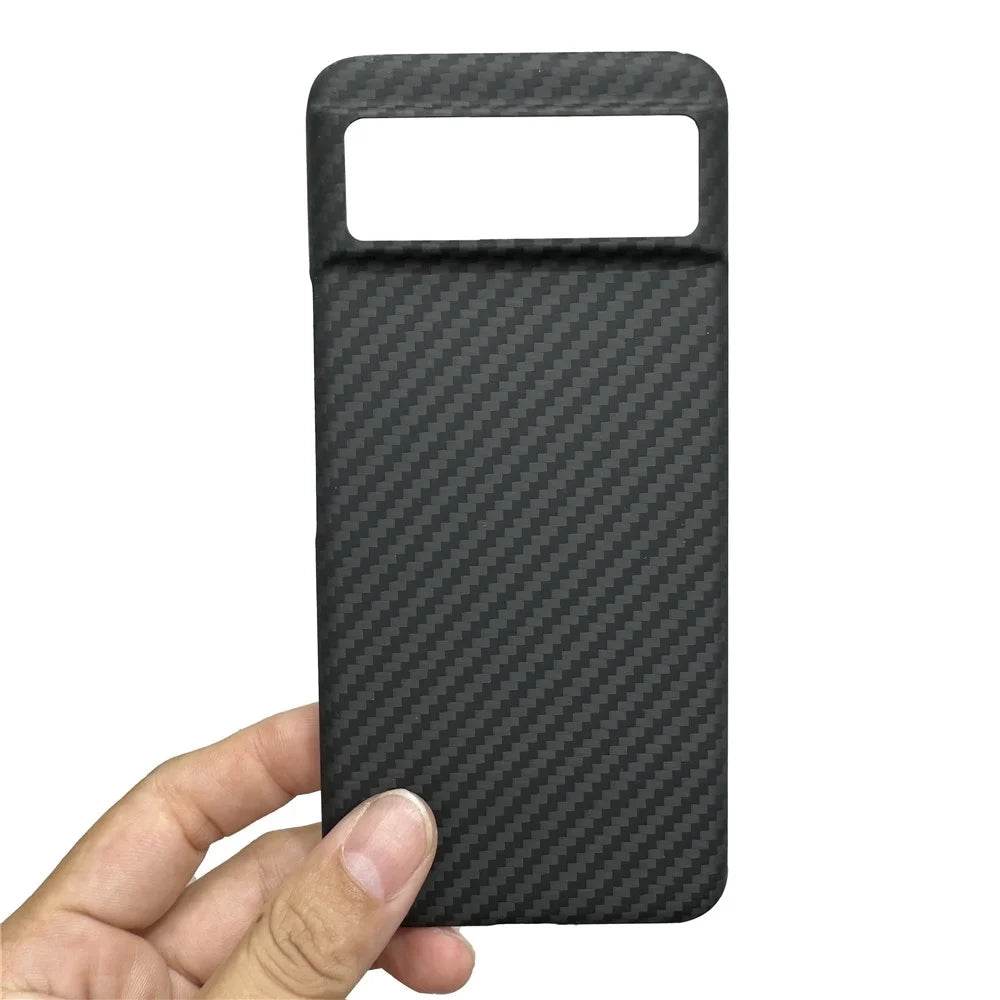 Aramid Fiber Phone Cover for Google Pixel 8 Pro Case 1500D Shockproof Case - 1