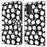 For Samsung Galaxy A13 5G / A13 4G Case Protective Leather Flip Phone Cover - Floral - 1