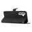 For Samsung Galaxy A15 5G Case Stand Wallet Phone Leather Cover - Black - 3