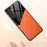 For Samsung Galaxy M54 5G / F54 5G Case Precise Cutout Leather Coated TPU+PC Phone Cover - Orange - 4