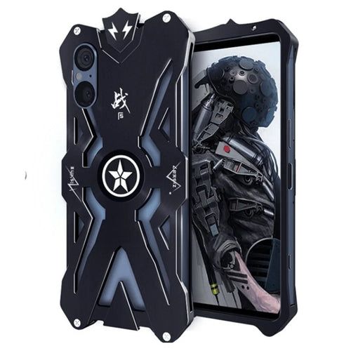 For Sony Xperia 5 V Case Aluminum Alloy Dropproof Protective Phone Cover - 1