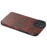 For iPhone 14 Case Crocodile Texture Anti-scratch PU Leather Coated TPU Cell Phone Cover - Red - 2