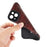 For iPhone 14 Case Crocodile Texture Anti-scratch PU Leather Coated TPU Cell Phone Cover - Red - 3