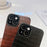 For iPhone 14 Case Crocodile Texture Anti-scratch PU Leather Coated TPU Cell Phone Cover - Red - 7