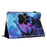 For Samsung Galaxy Tab A11 / A9 PU Leather Case Pattern Printing Tablet Cover with Card Holder - Love Footprint - 4